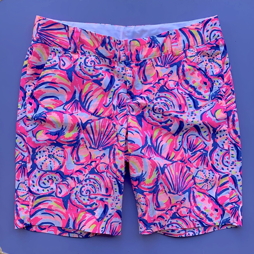 Lilly Pulitzer Chipper Shorts Size 8